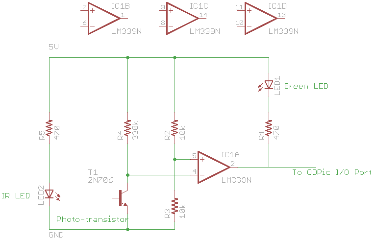 Infrared Detector Schematic